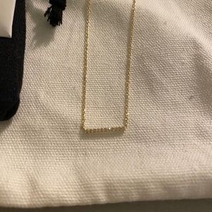 Mejuri Diamond line necklace
